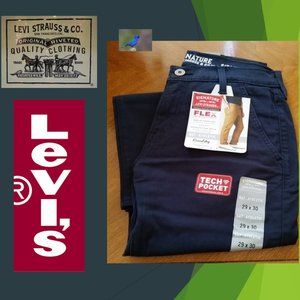 Men's Levi's Navy Blue Casual Pants Size 29 X 30